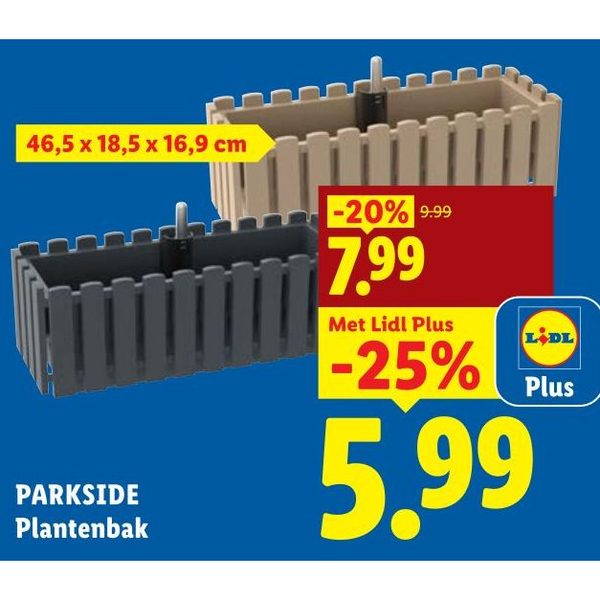 PARKSIDE Plantenbak