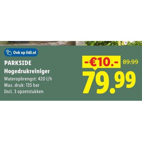 PARKSIDE Hogedrukreiniger