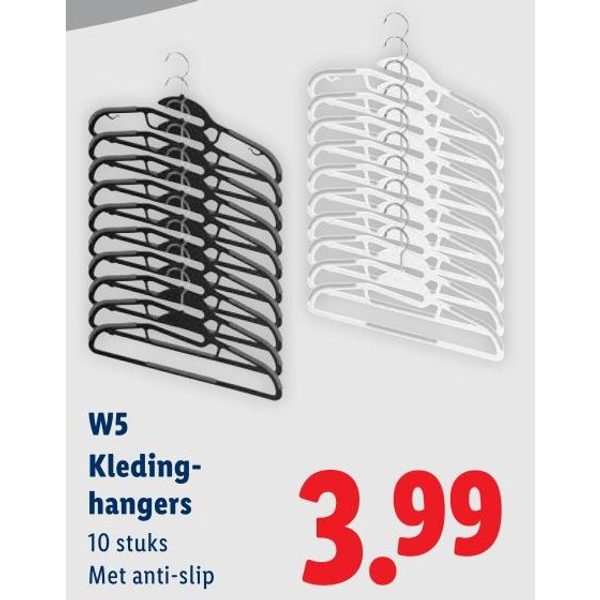 W5 Kledinghangers