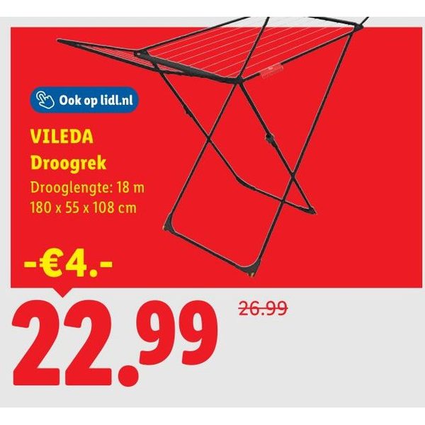 VILEDA Droogrek