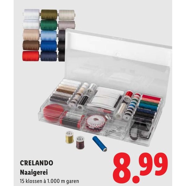CRELANDO Naaigerei (15 klossen)