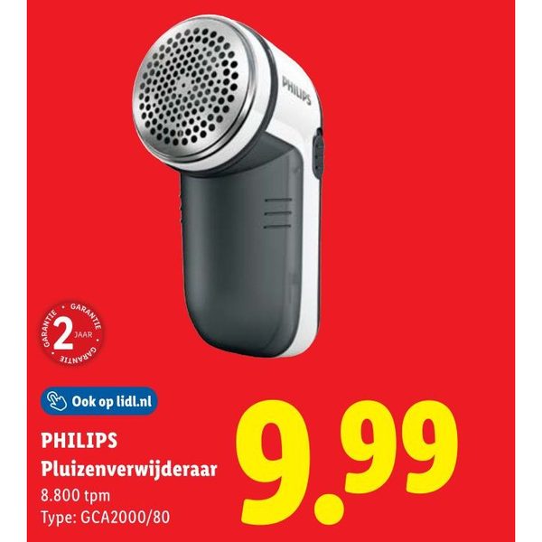 Philips Pluizenverwijderaar