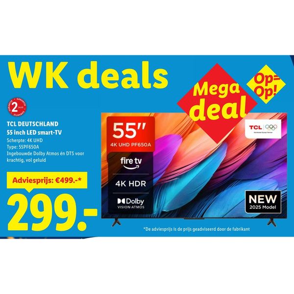 TCL DEUTSCHLAND 55 inch LED smart-TV