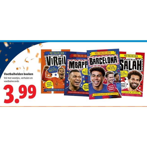 Voetbalhelden boeken