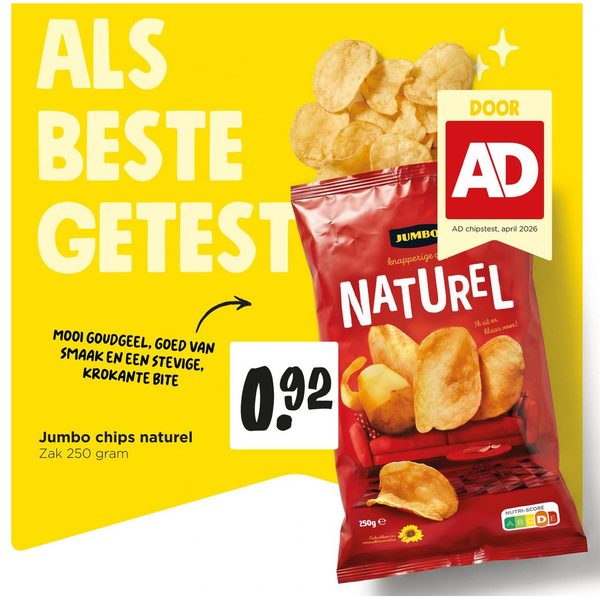 Jumbo chips naturel