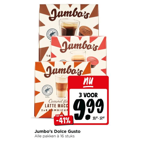 Jumbo's Dolce Gusto