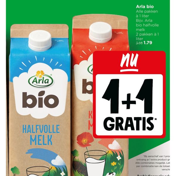 Arla bio halfvolle melk