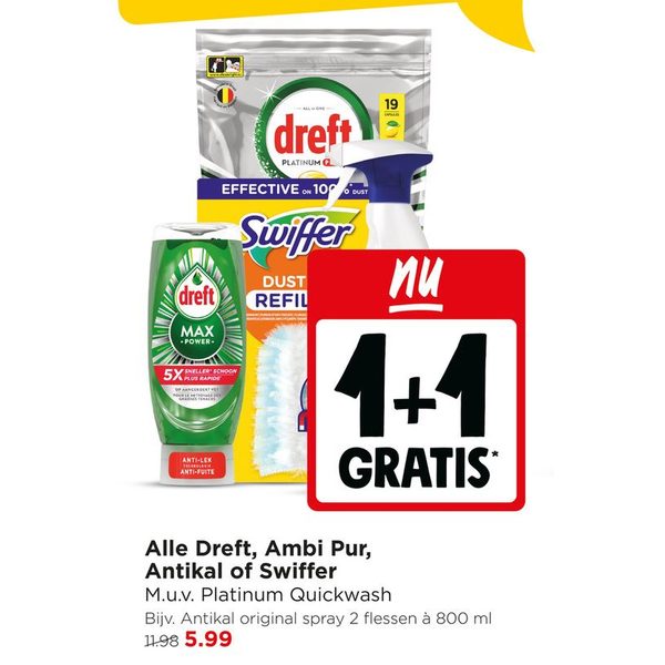 Alle Dreft, Ambi Pur, Antikal of Swiffer