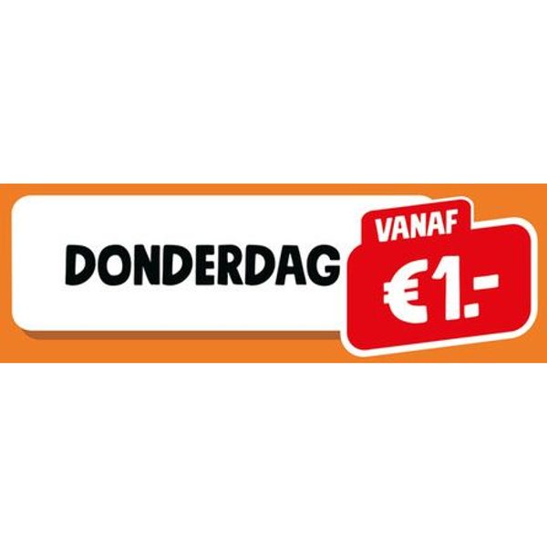 Bezorgservice donderdag