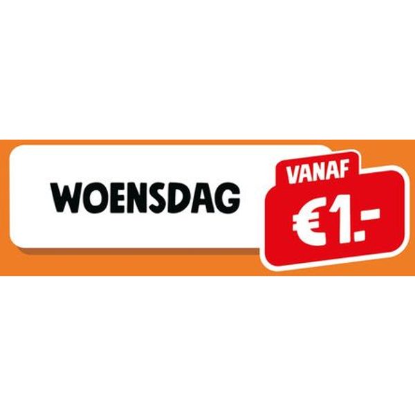 Bezorgservice woensdag
