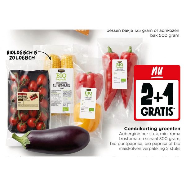 Combikorting groenten