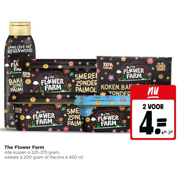 The Flower Farm palmolievrije producten