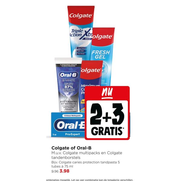 Colgate of Oral-B tandpasta
