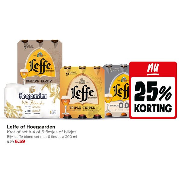 Leffe of Hoegaarden speciaalbier