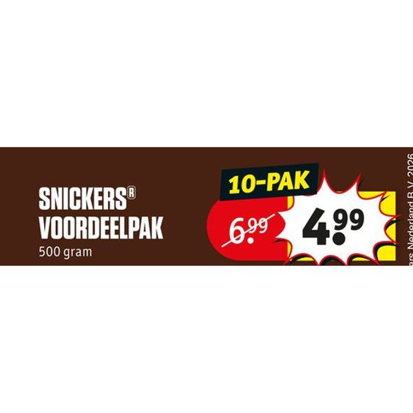 Snickers Voordeelpak