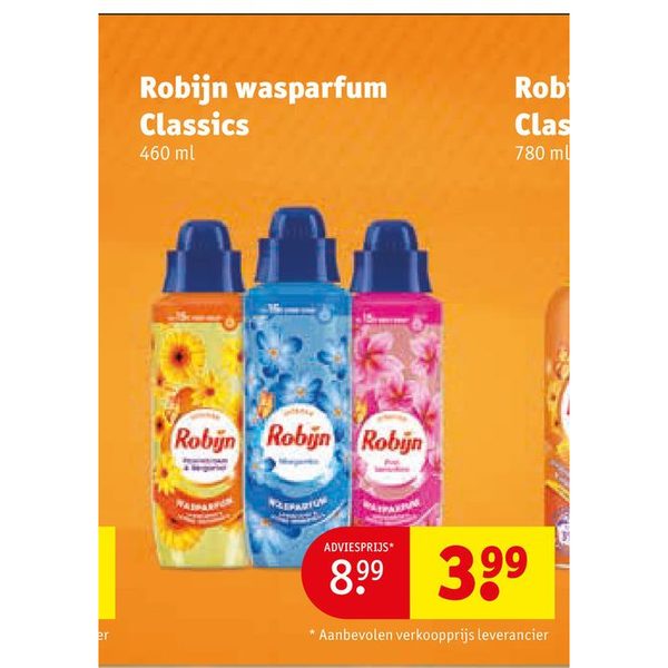 Robijn wasparfum Classics