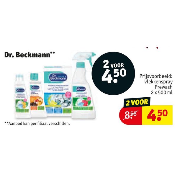 Dr. Beckmann vlekkenspray Prewash
