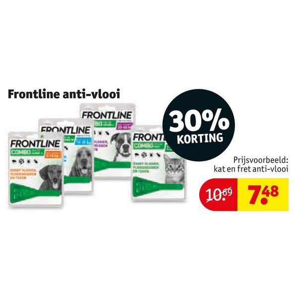 kat en fret anti-vlooi