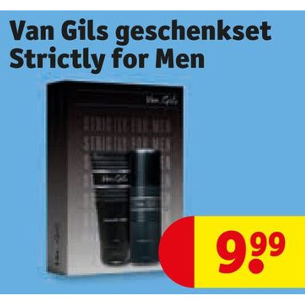 Van Gils geschenkset Strictly for Men