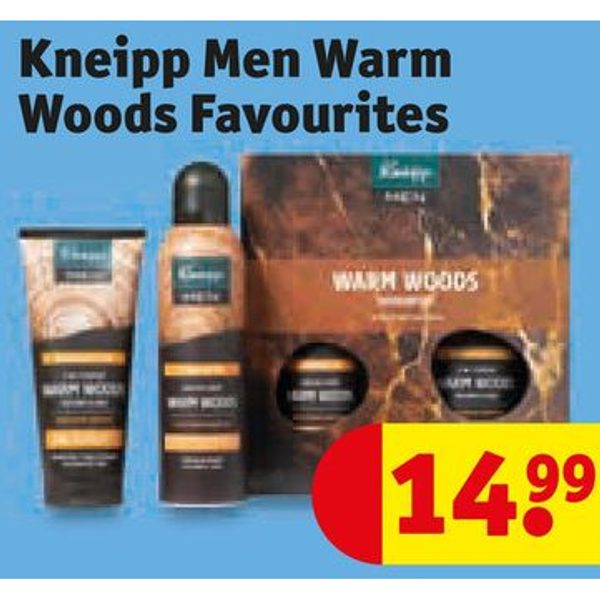Warm Woods Favourites geschenkset