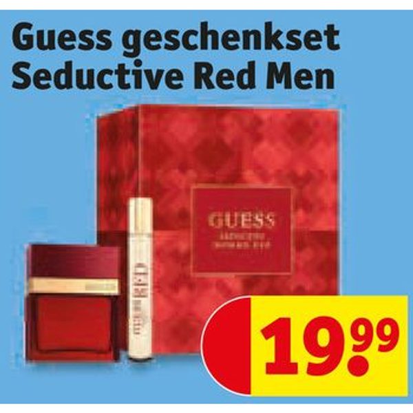 Guess geschenkset Seductive Red Men