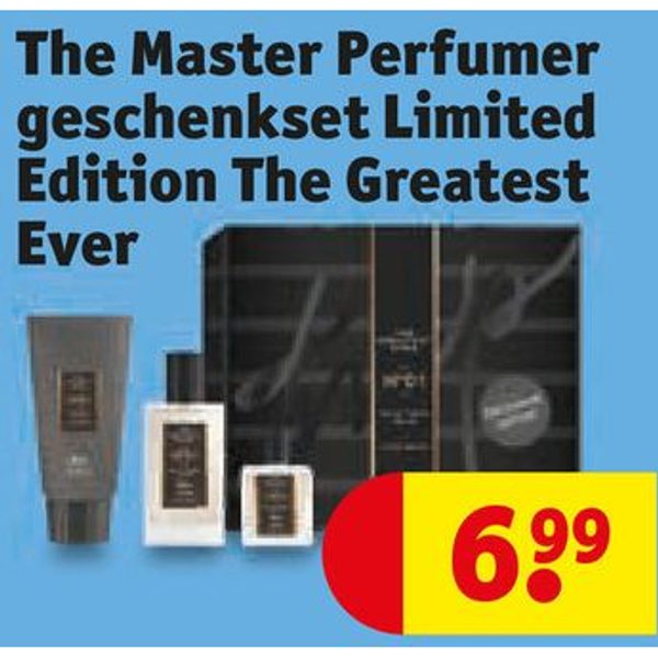 The Master Perfumer geschenkset Limited Edition The Greatest Ever