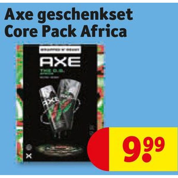 Axe geschenkset Core Pack Africa