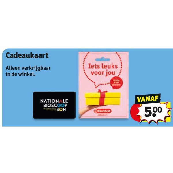 Cadeaukaart