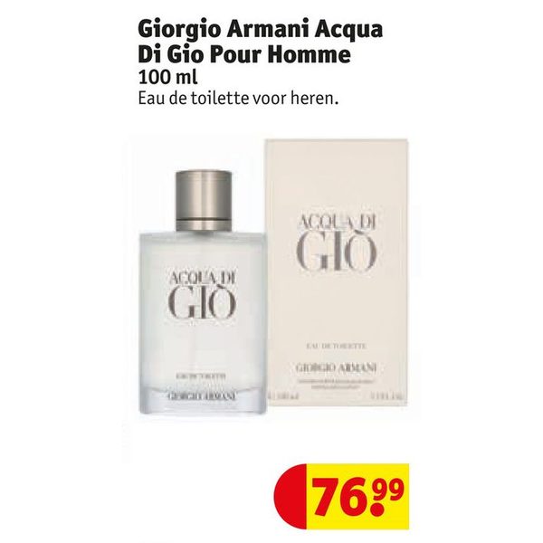 Giorgio Armani Acqua Di Gio Pour Homme