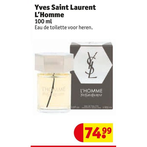 Yves Saint Laurent L'Homme