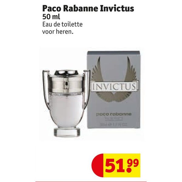 Paco Rabanne Invictus 50ml Eau de toilette