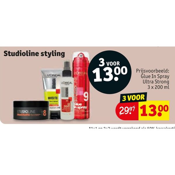 Studioline styling