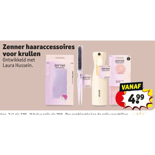 Zenner haaraccessoires voor krullen