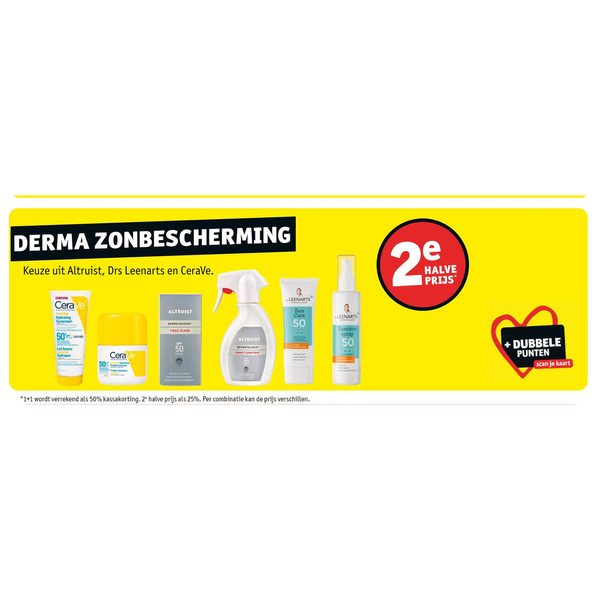 DERMA ZONBESCHERMING