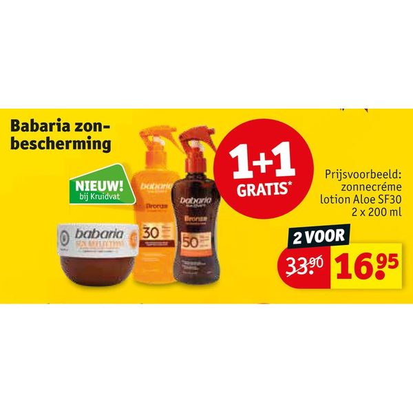 Babaria zonbescherming