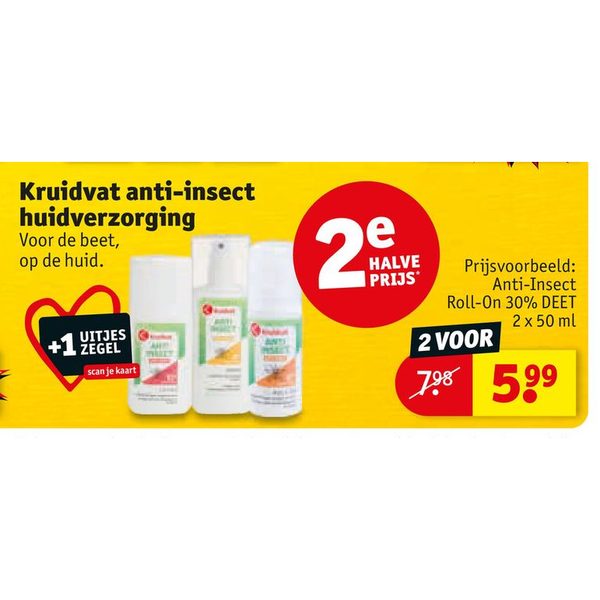 Kruidvat anti-insect huidverzorging