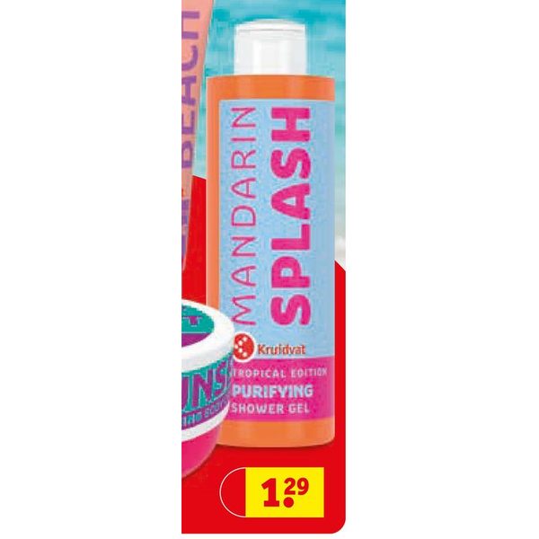 Mandarin Splash shower gel
