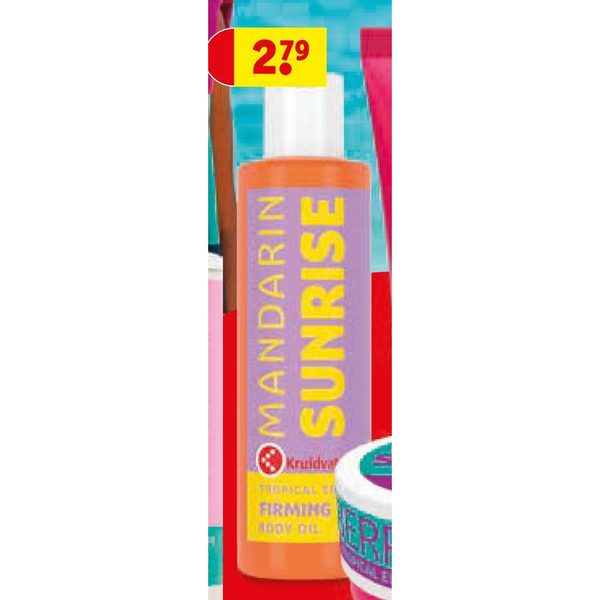 Mandarin Sunrise Firming Body Oil