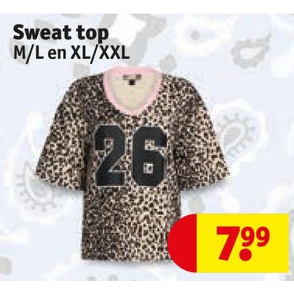 Sweat top