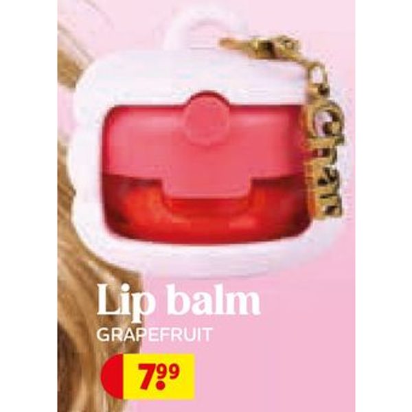 Lip balm grapefruit
