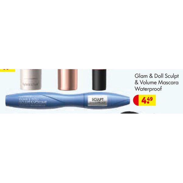 Glam & Doll Sculpt & Volume Mascara Waterproof