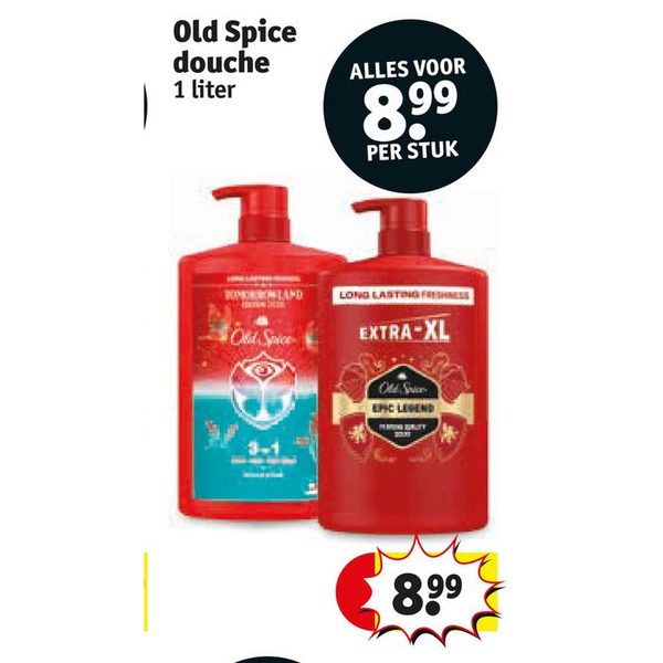 Old Spice douche