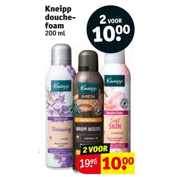 Kneipp douche- foam