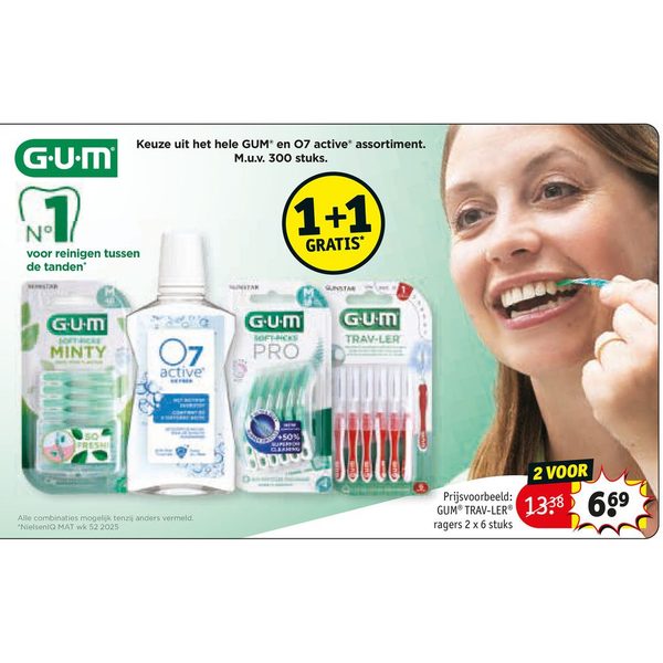 GUM en O7 active assortiment