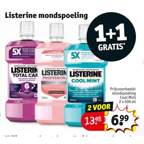 Listerine mondspoeling