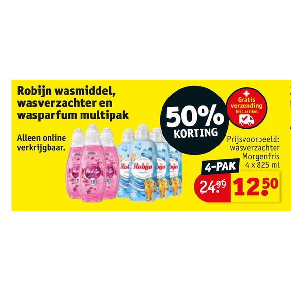 Robijn wasverzachter multipak