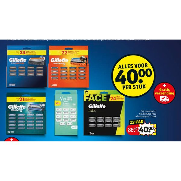 Gillette en Gillette Venus voordeelverpakking