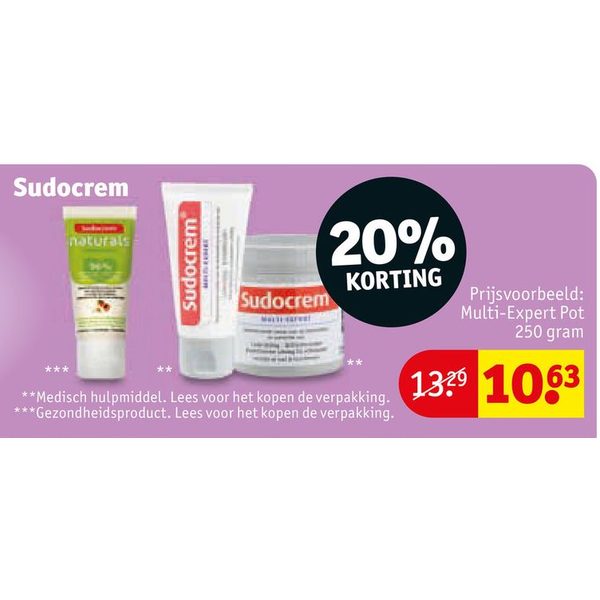 Sudocrem babyverzorging