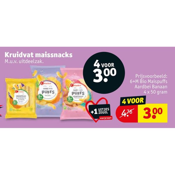 Kruidvat maissnacks