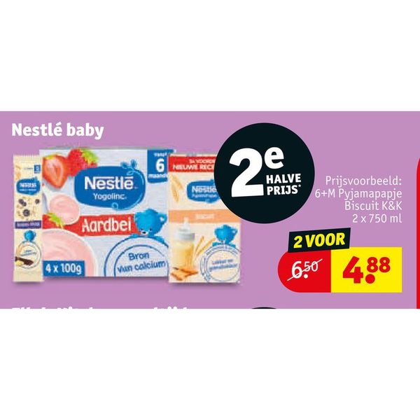 Nestlé babyvoeding en snacks